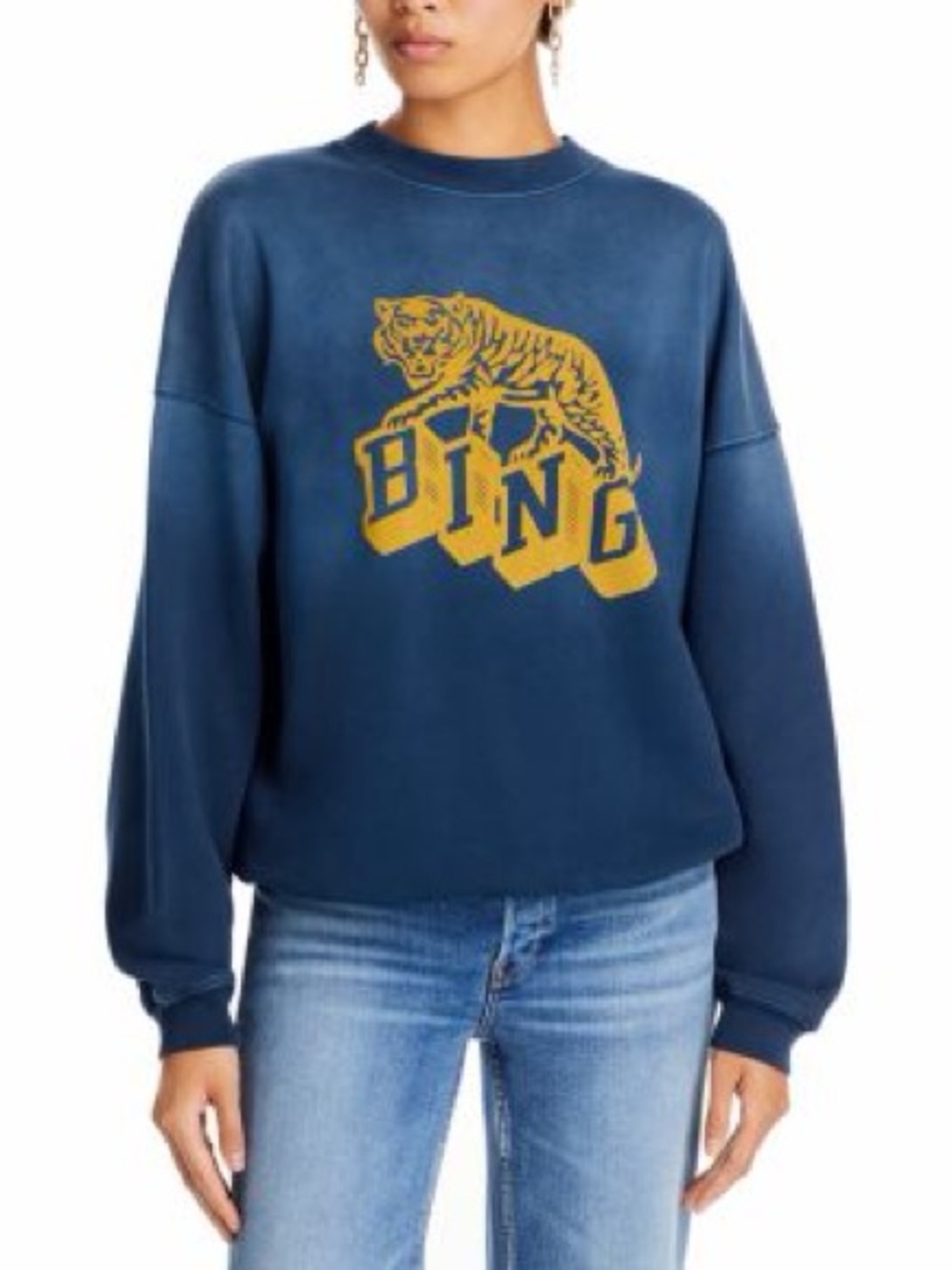 Harvey Crew in Washed Faded Navy
ANINE BING
